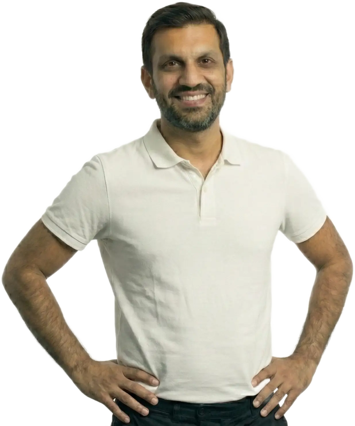 Ahmed Mannan - Honest Home Buyer - Cleveland Ohio - Hands on Waist